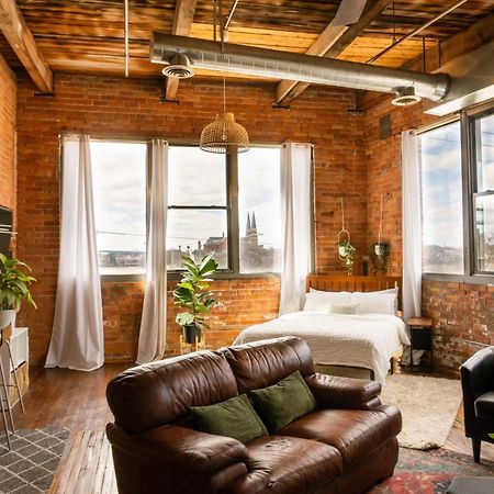 420 Friendly Canada Bridge View Loft Downtown Free Parking Detroit Zewnętrze zdjęcie