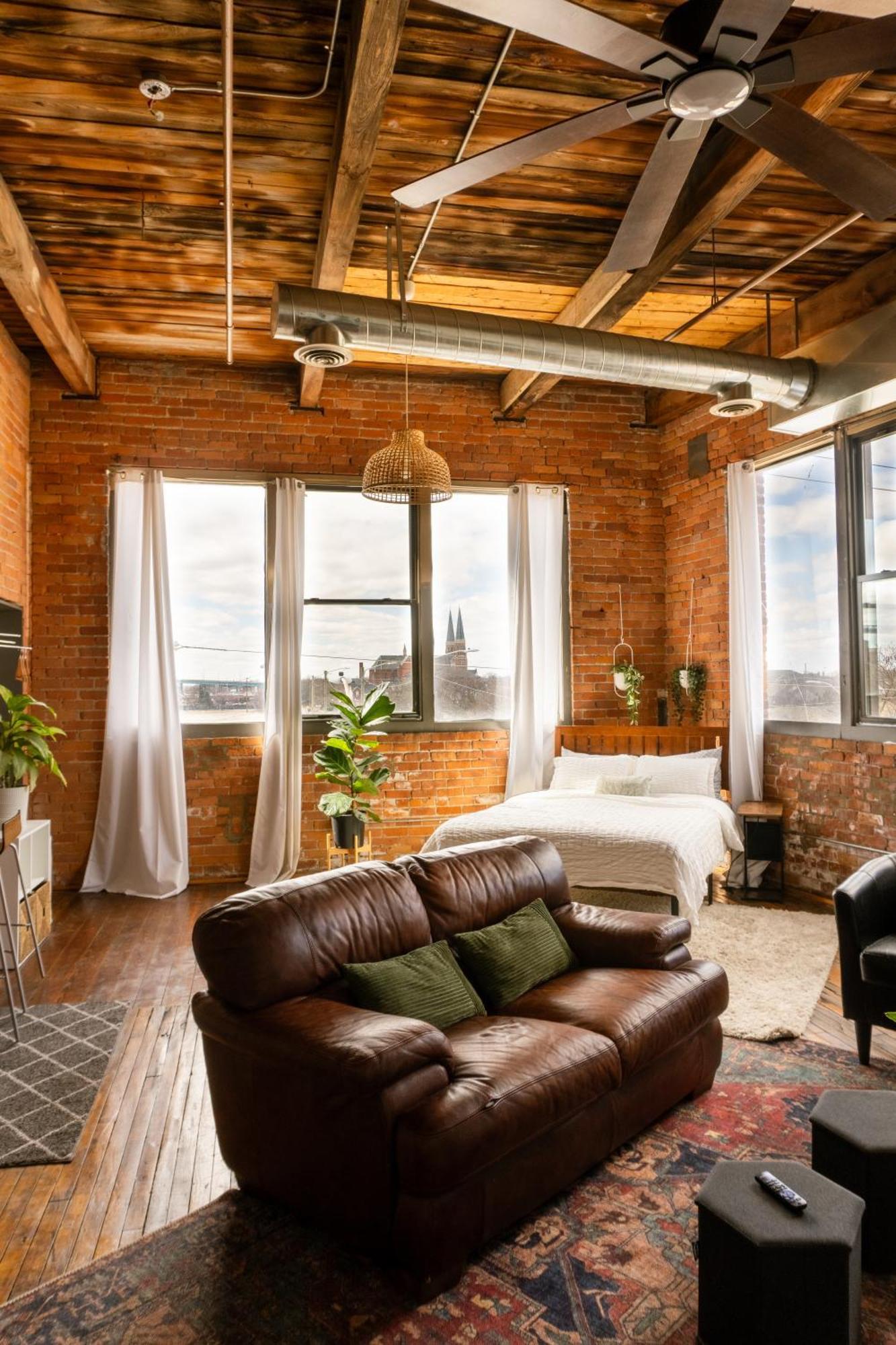 420 Friendly Canada Bridge View Loft Downtown Free Parking Detroit Zewnętrze zdjęcie